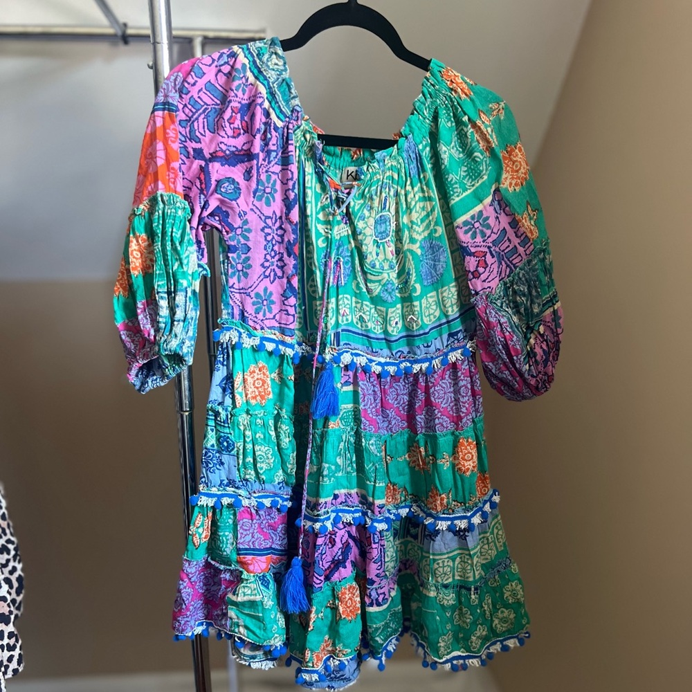 Colorful Bohemian Women's dress.
